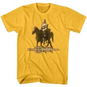 Conan The Barbarian Horseback Riding Unisex T Shirt